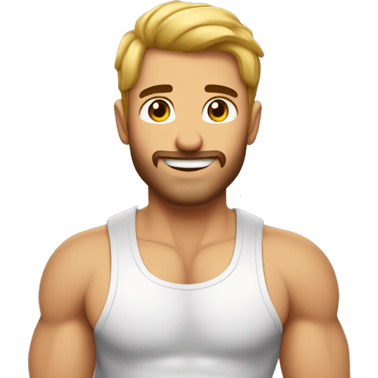 homem homosesual musculosos lindo fofo  emoji