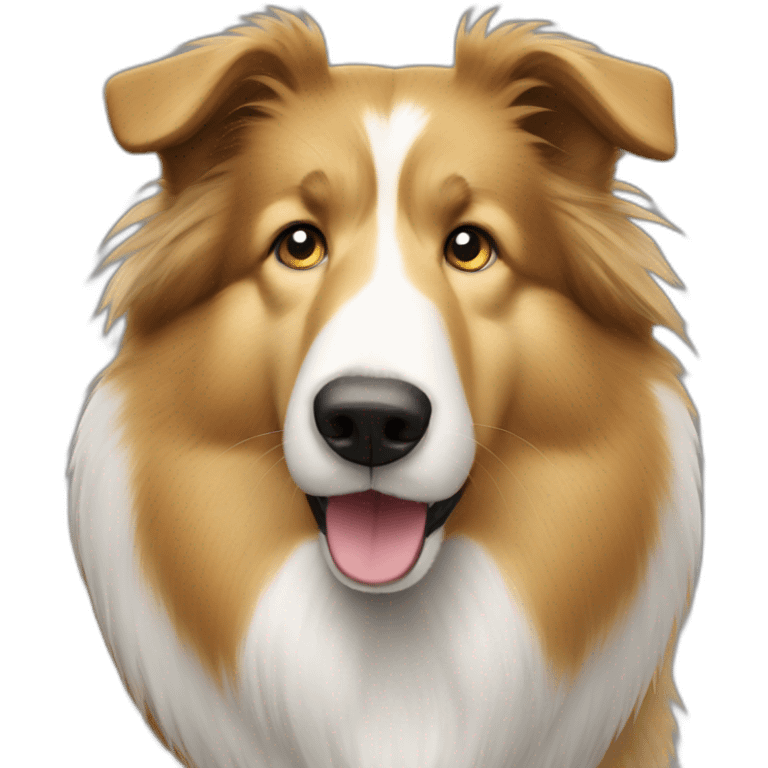 Rough-collie-skeptical emoji