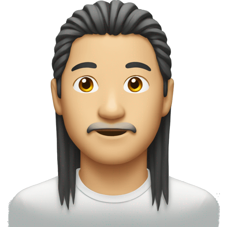 Asian mullet emoji