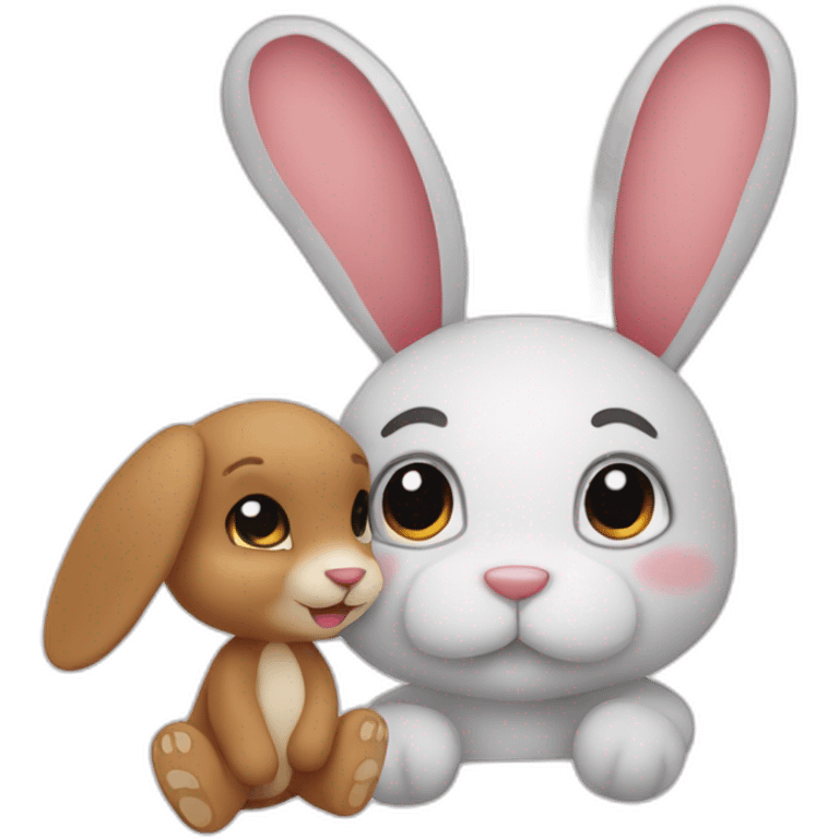 Doudou+lapin emoji