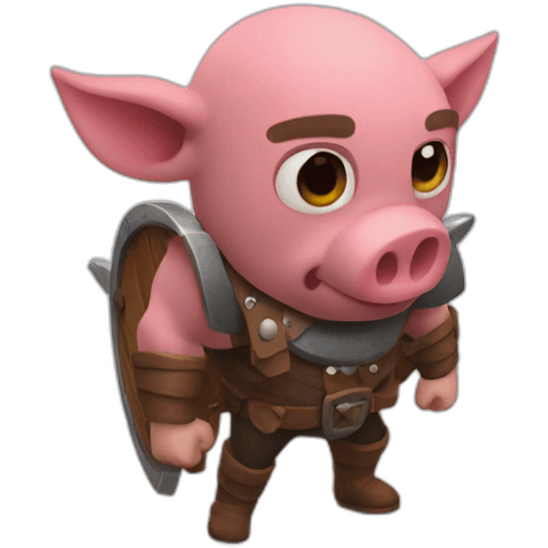 Hog rider clash of clans emoji