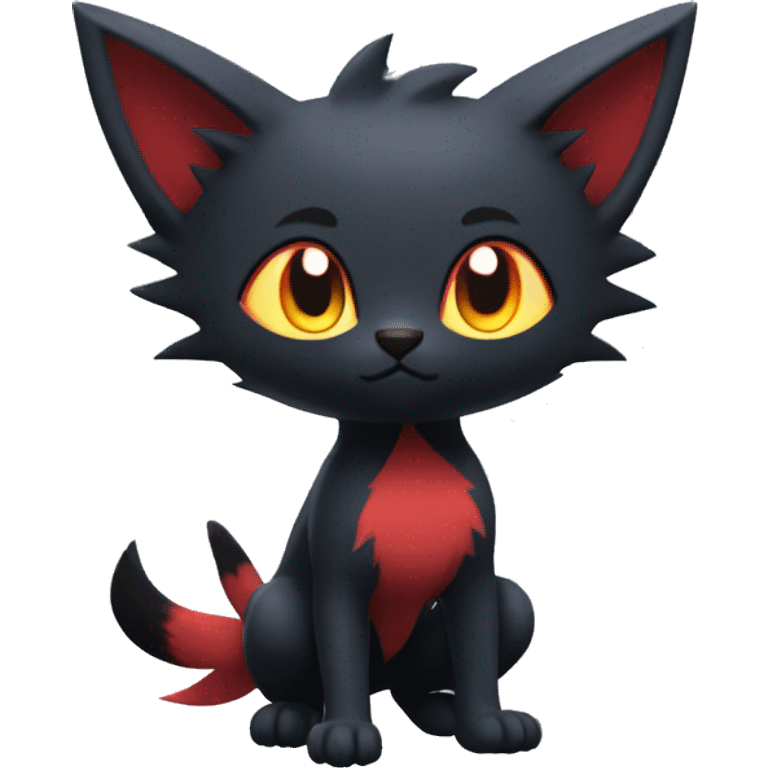 Litten-Zorua full body emoji