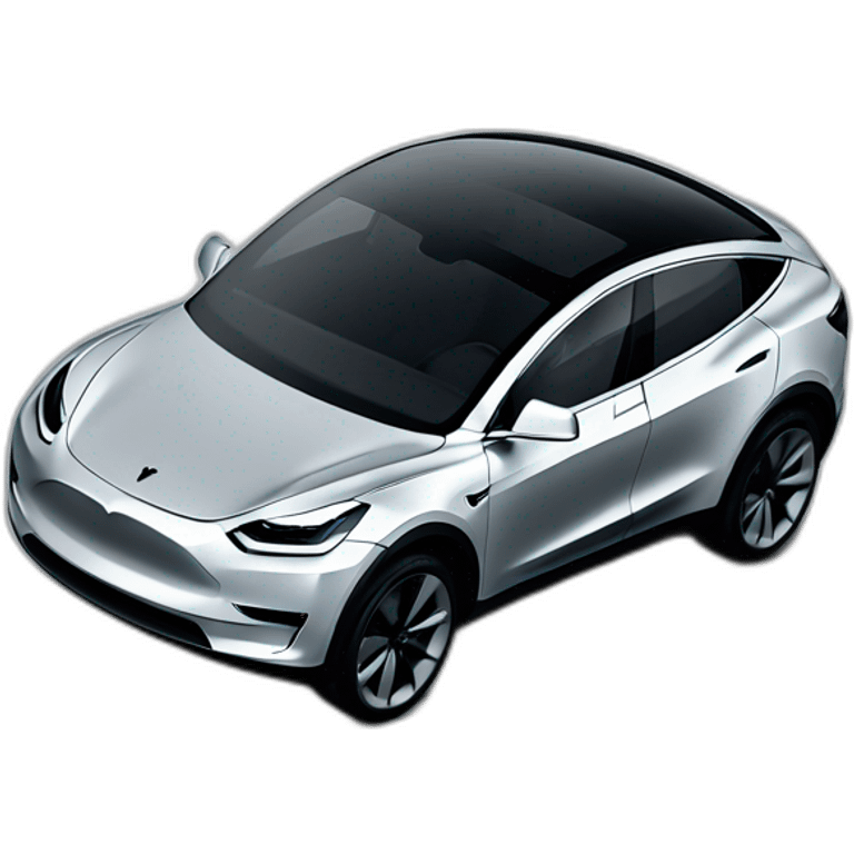 Tesla model y emoji