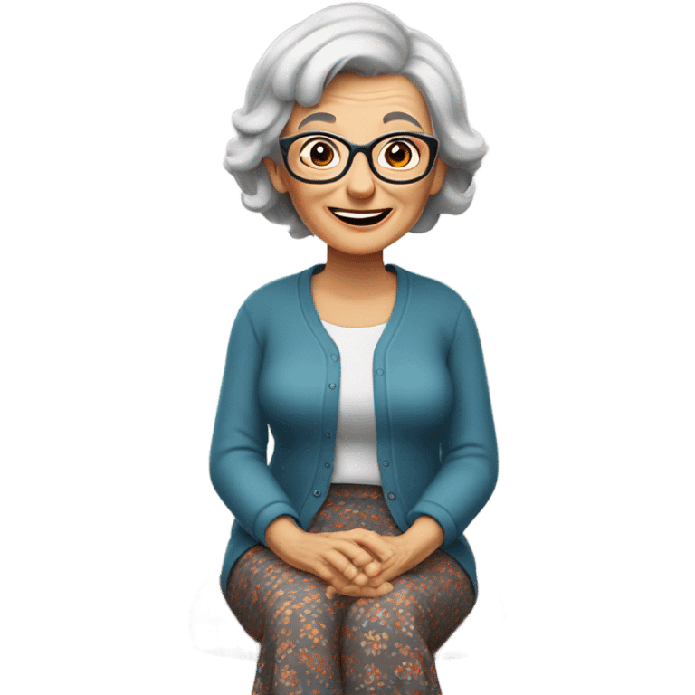 grandma emoji