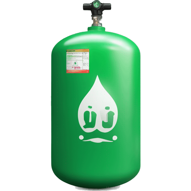 gas lpg 3kg green emoji