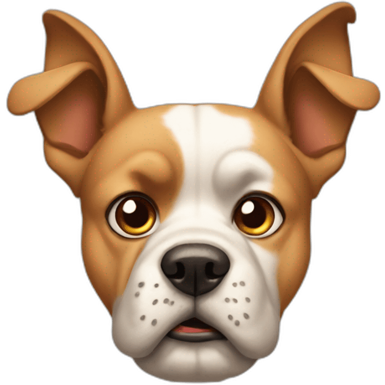 annoyed dog emoji