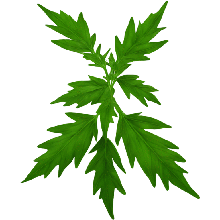 chrismas weed emoji