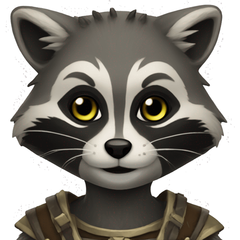 raccoon necromancer emoji