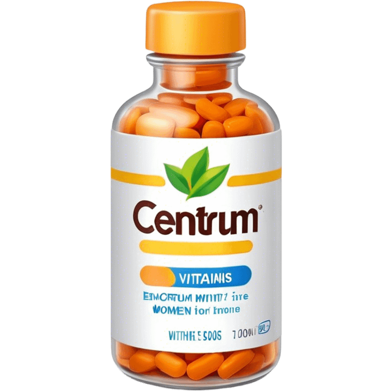 Centrum vitamins women emoji