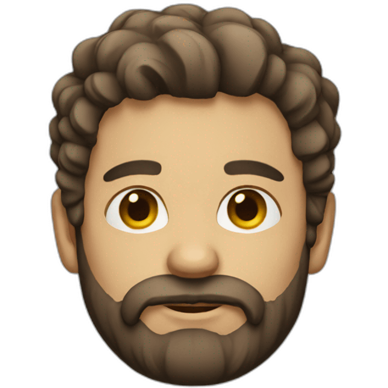 man with beard emoji