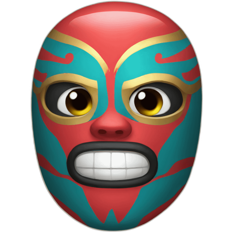 mexican wrestler emoji