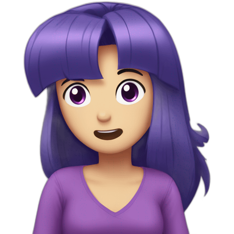 twilight sparkle mild panic emoji