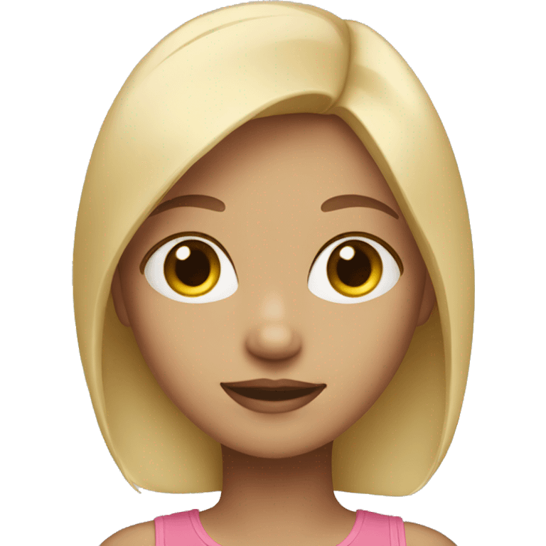 Girl with blonde hair  emoji