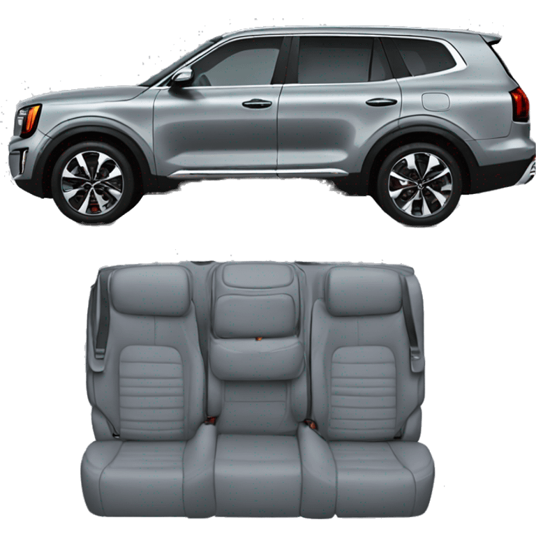 Gray kia telluride emoji