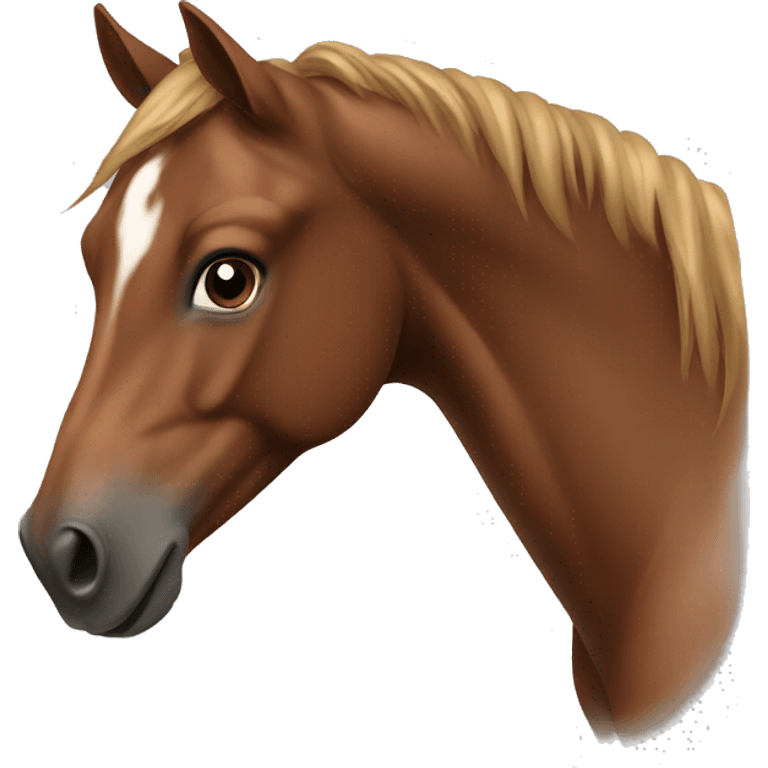 Brown horse  emoji