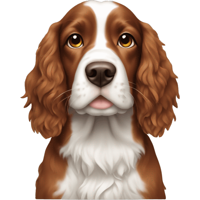 Welsh springer spaniel emoji  emoji