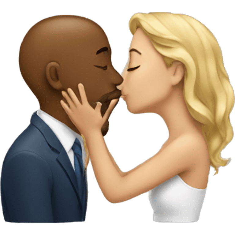 Kissing emoji