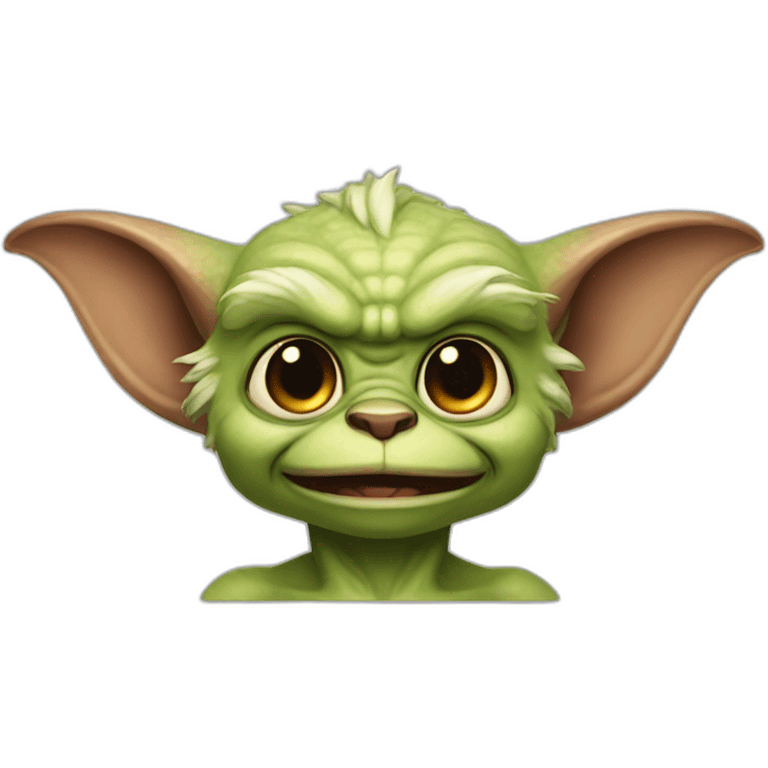 Gremlin good lauthing emoji