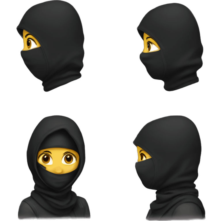 balaclava girl emoji