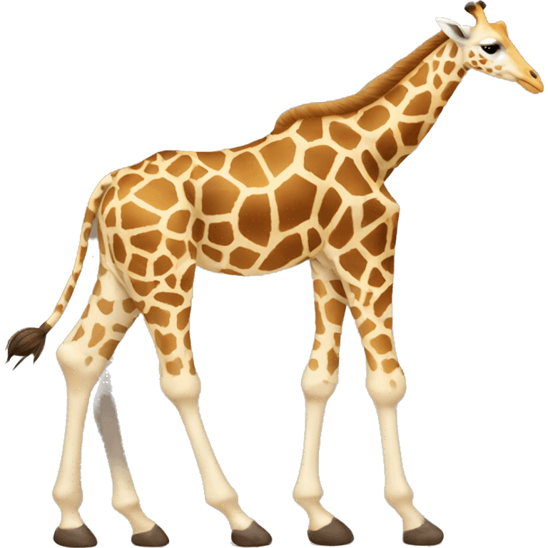 Giraffe write emoji