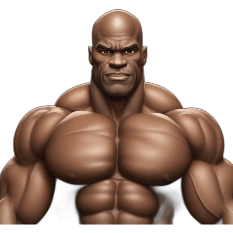 prime ronnie coleman most muscular pose emoji