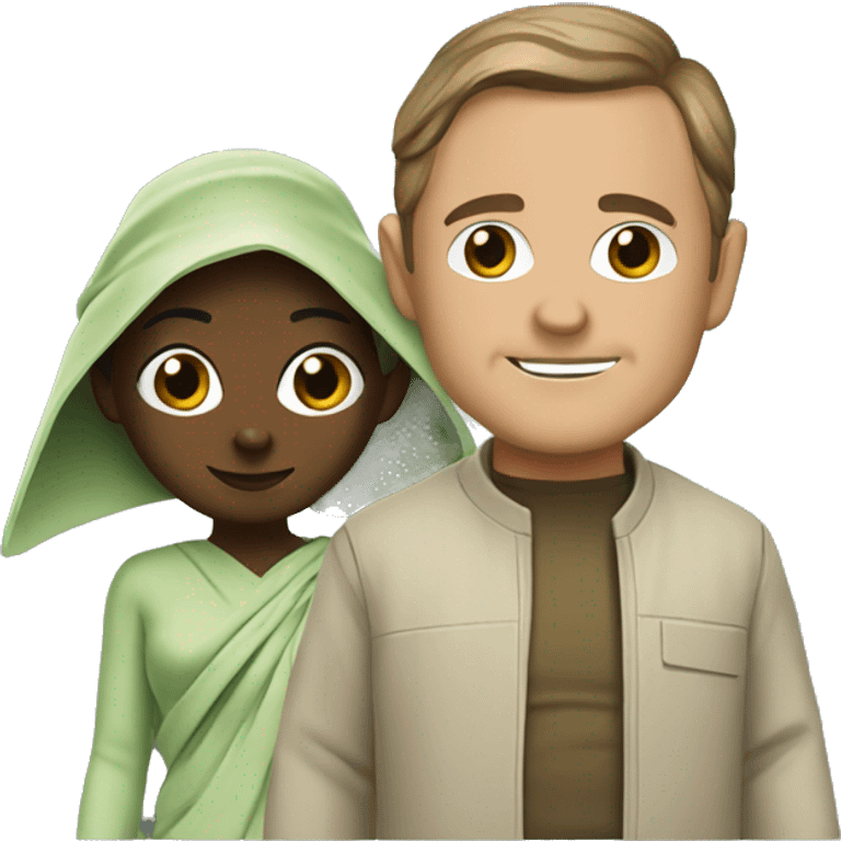 Bitmoji with yoda emoji