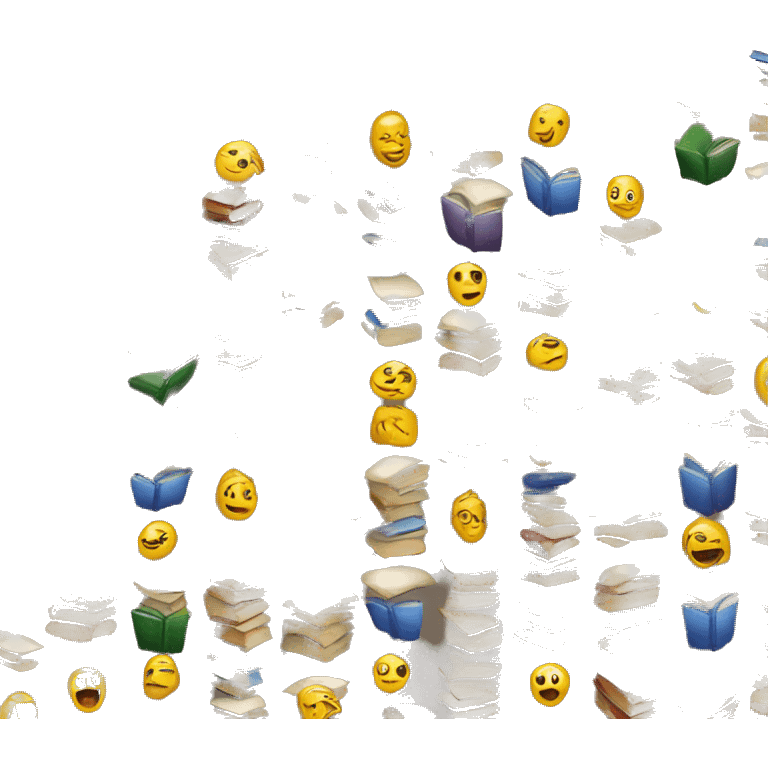 Polyglot books emoji