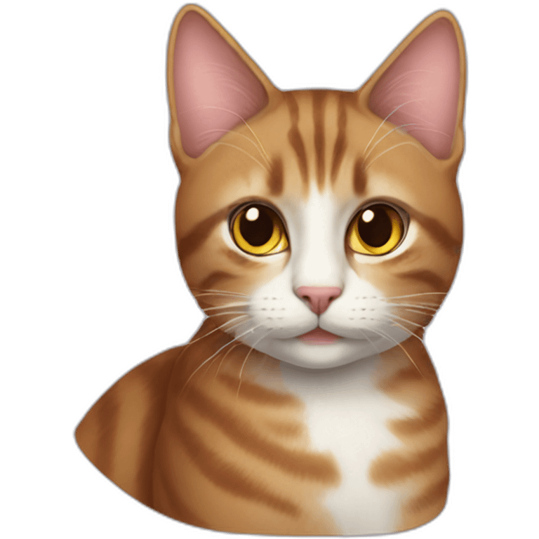 cat with haelthy hart emoji