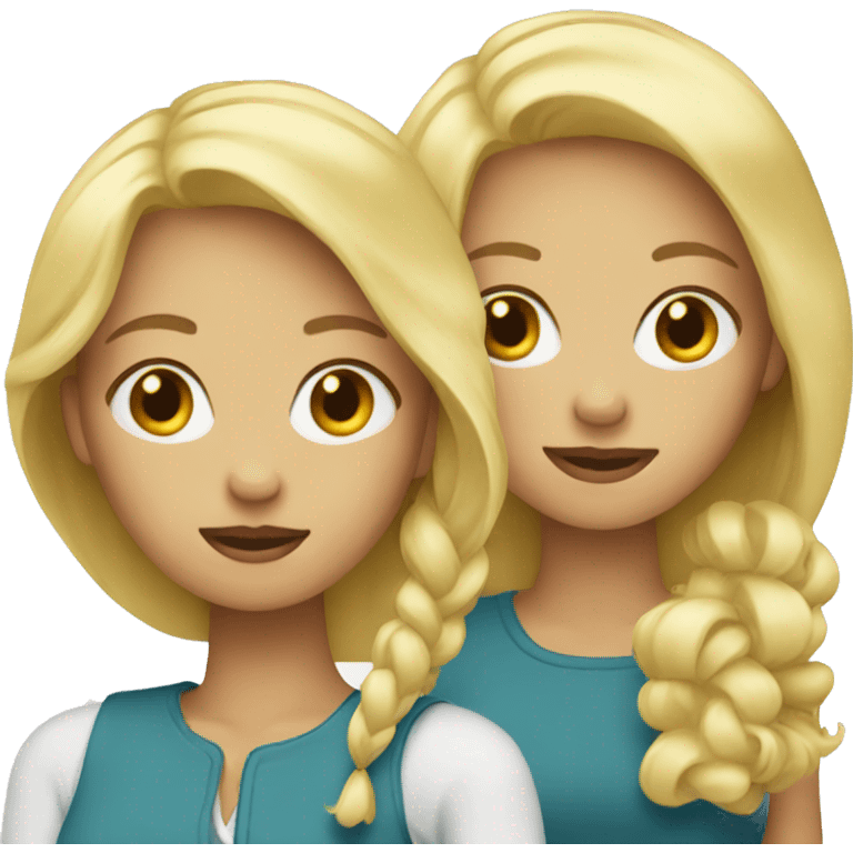 two blondes  emoji