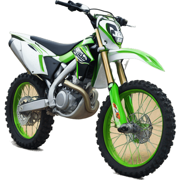 moto cross kxf 250 emoji