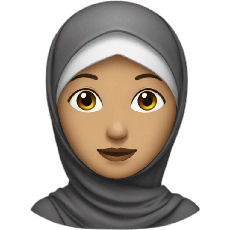 woman with hijab emoji