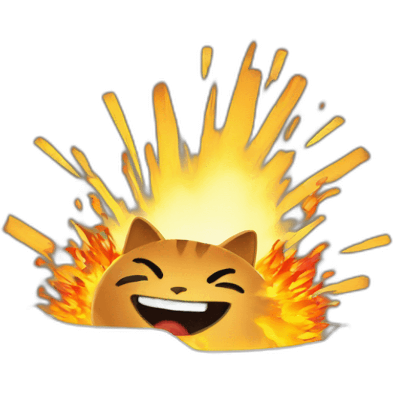 Exploding kittens emoji