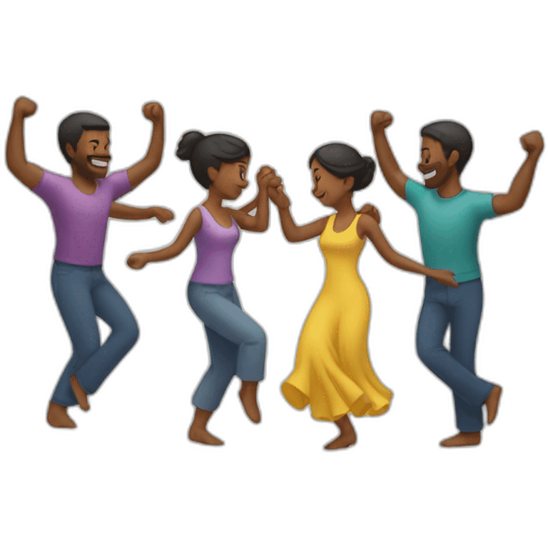 together family dance emoji