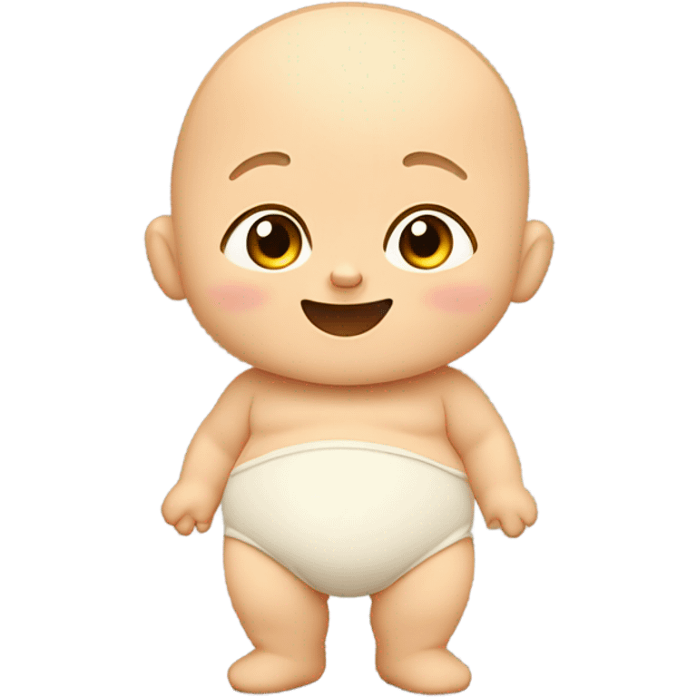 Fat baby emoji