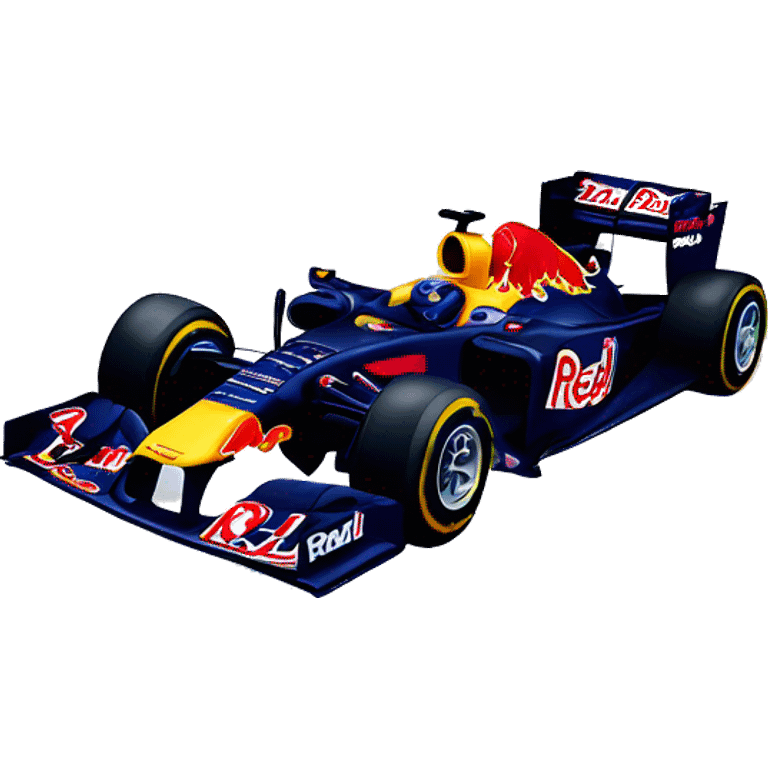 Redbull Formula one car emoji