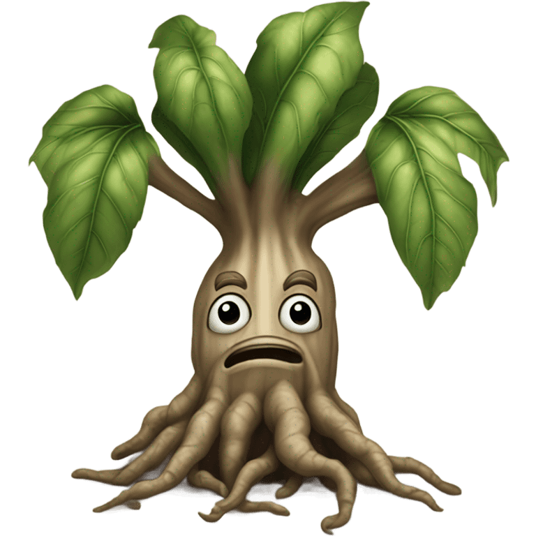 mandrake root emoji