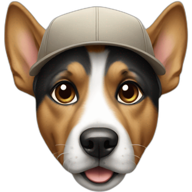 dog with cap emoji