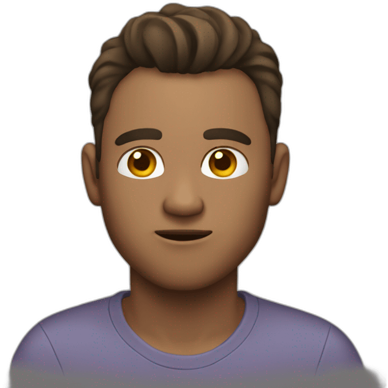 Desapointed guy emoji