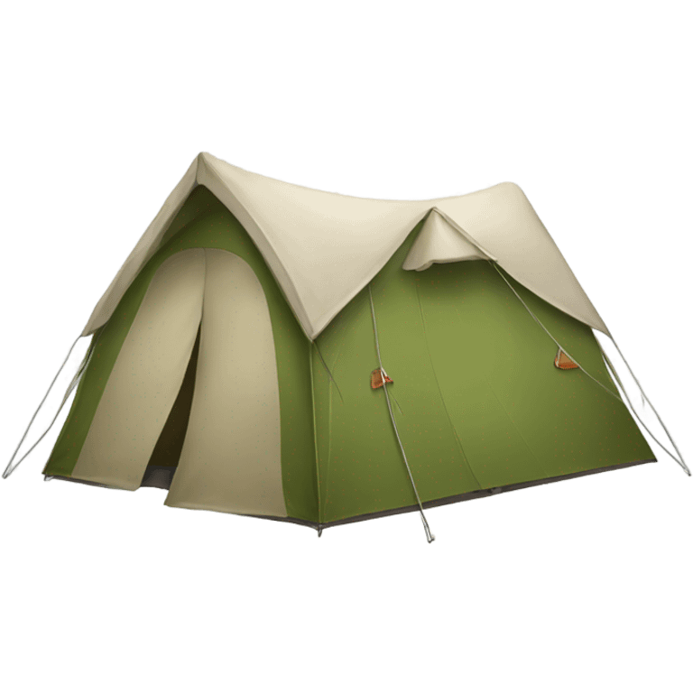 Hiking tent emoji