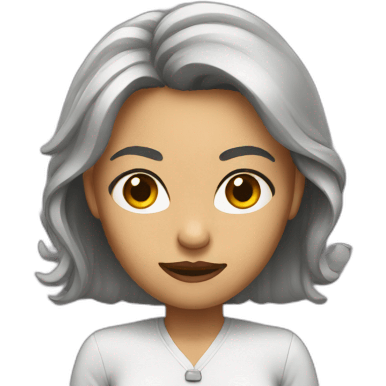 female with attitude emoji