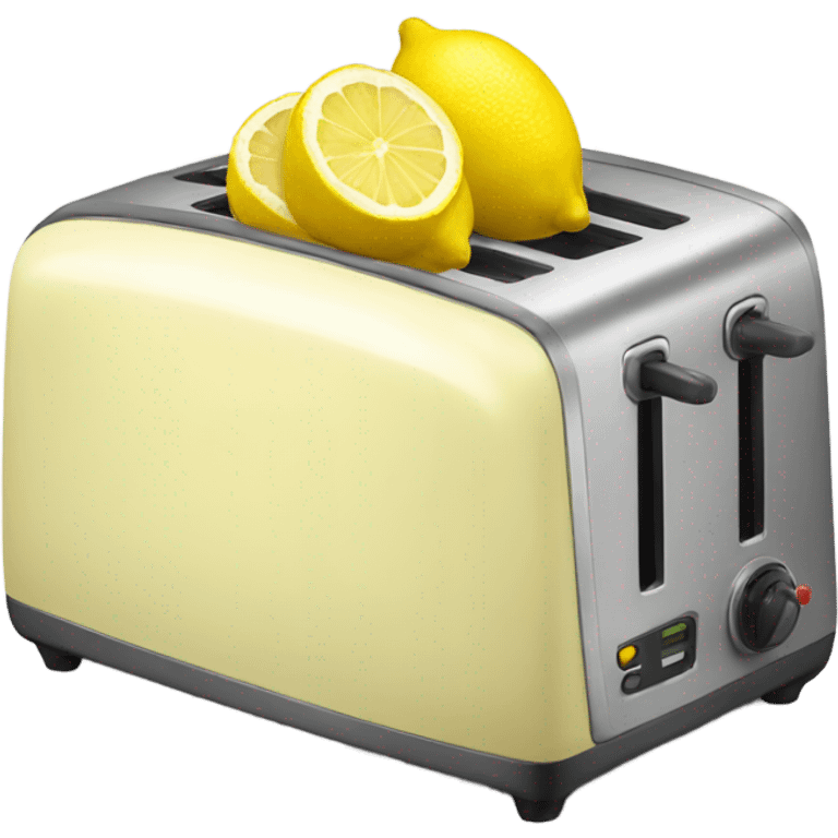 Lemon toaster  emoji