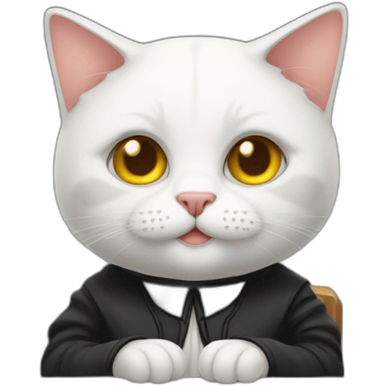 Judge cat emoji