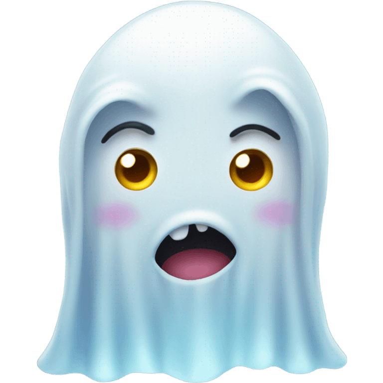 Cute ghost emoji