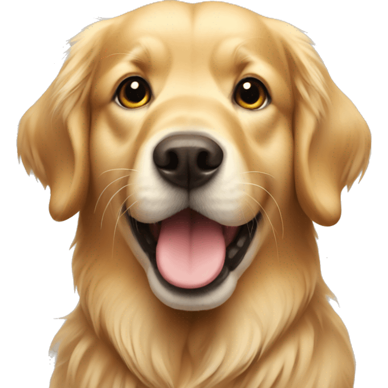 golden retriever  emoji