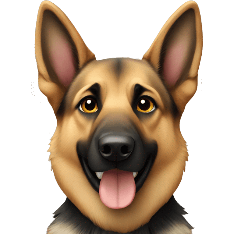 German shepherd  emoji