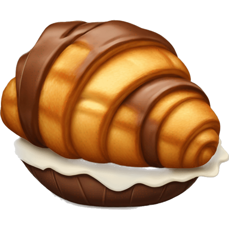 Croissant chocolat  emoji