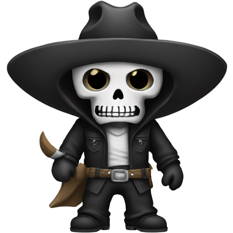 Grim reaper cowboy emoji