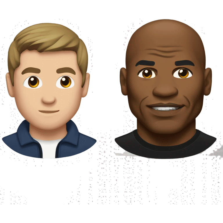 Mike Tyson and Jake pool  emoji