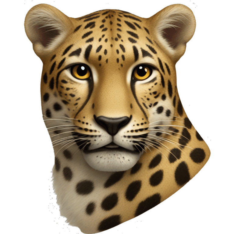 Corazón leopardo emoji