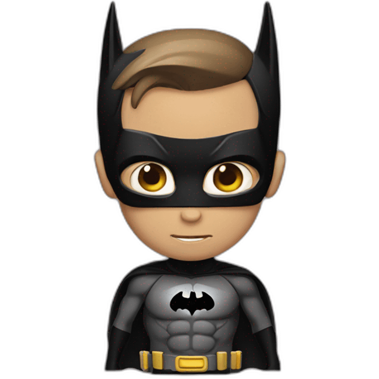 Bat man emoji